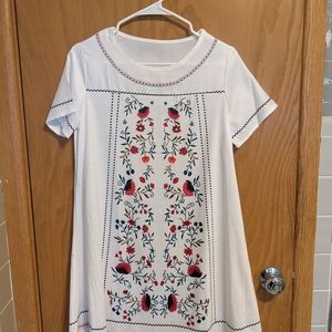 Summer Dress, size M, white